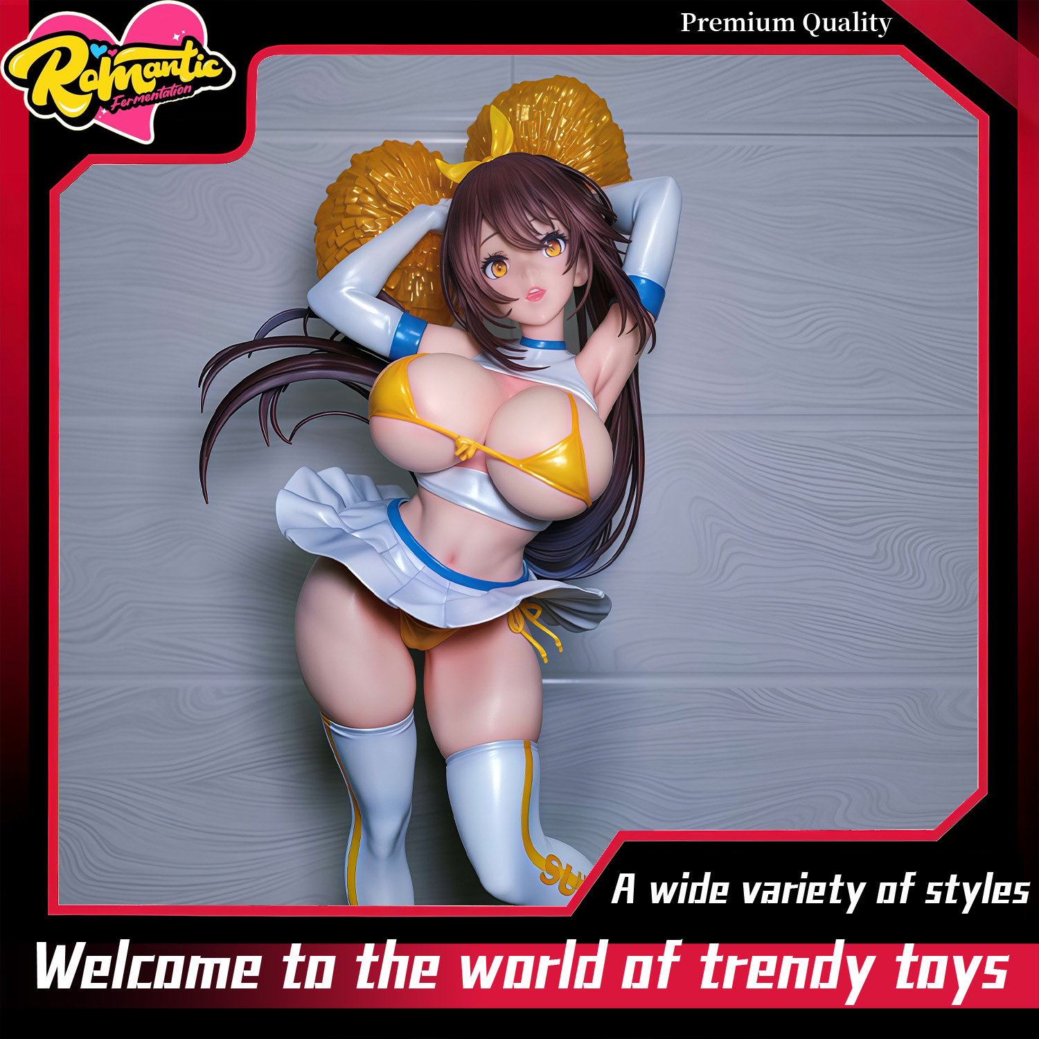 Sunny Cheerleader Captain Anim - Popular Anime Merchandise recension och pris
