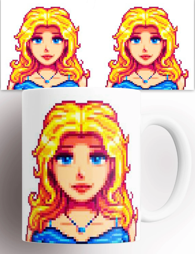 Stardew Valley Villager Pixel  - Anime Merchandise Mugs recension och pris