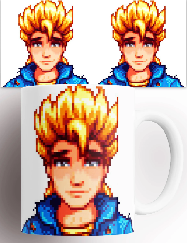 Stardew Valley Villager Pixel  - Anime Merchandise Mugs recension och pris